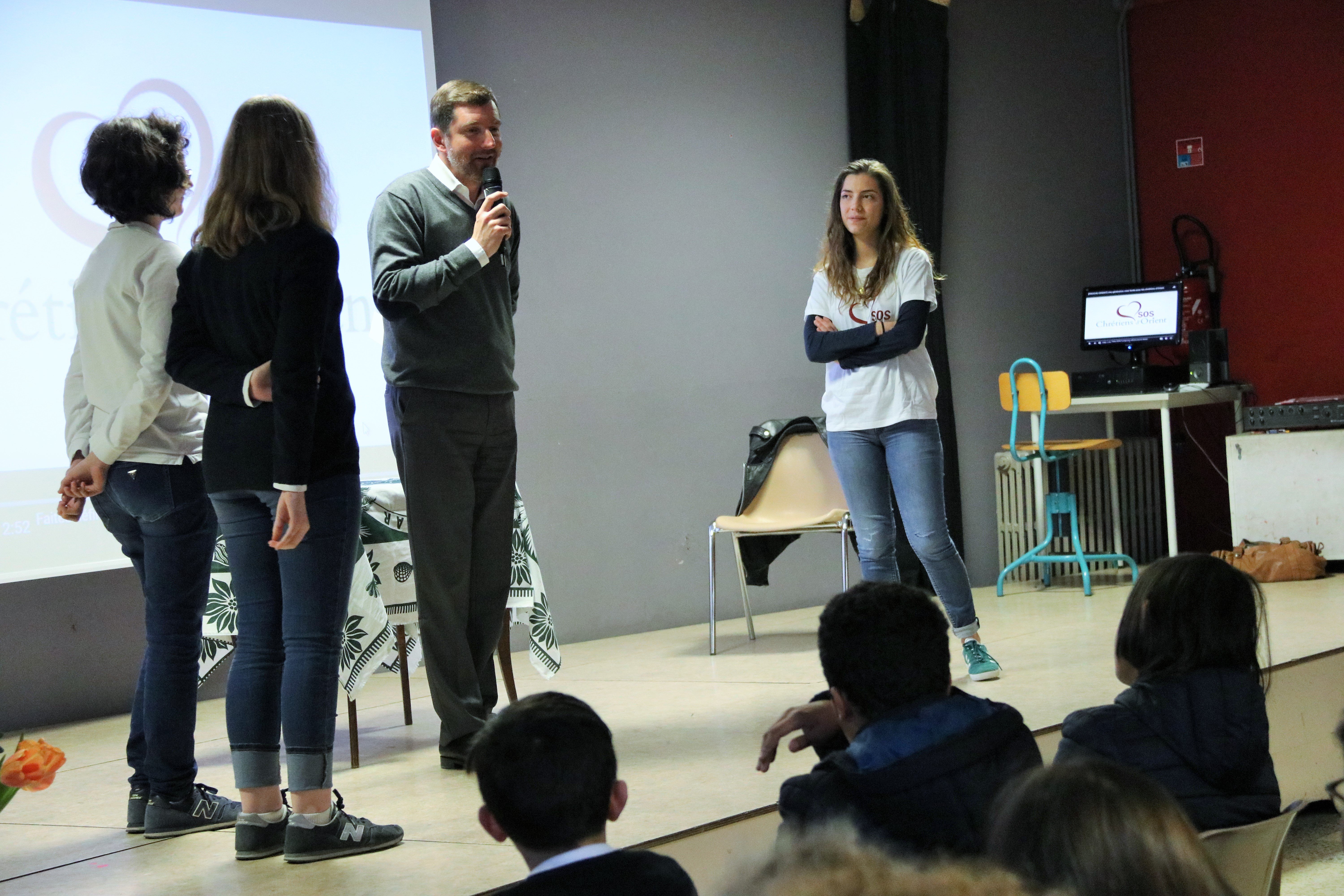 2019 02 26 SOS Chrétiens d Orient remise du chèque 2 